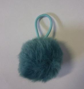 Furball 7cm (10 pcs), Turquoise